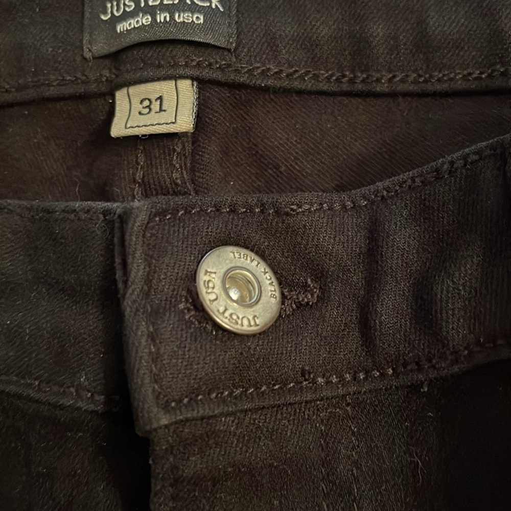 Just Black Connelly Skinny Jean - 31” black